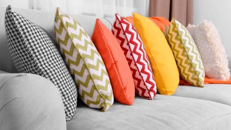 How To Mix And Match Pillows On A Sofa