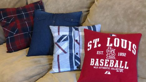 Keepsake Pillow Made From Shirt
