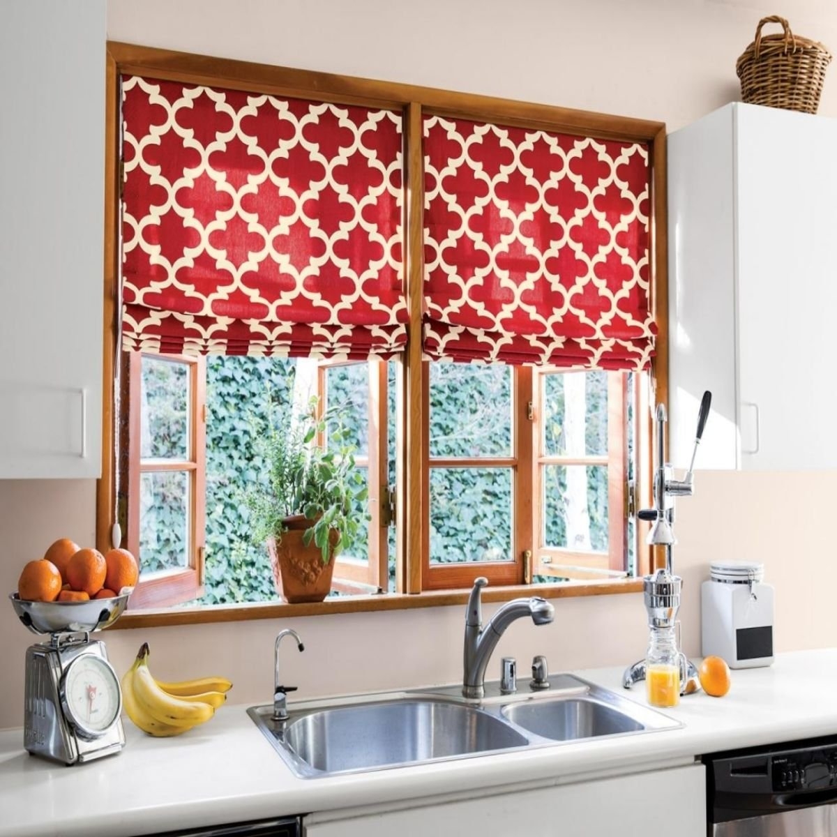 How To Decorate Your Sink Area With Kitchen Curtains Iconic Linen