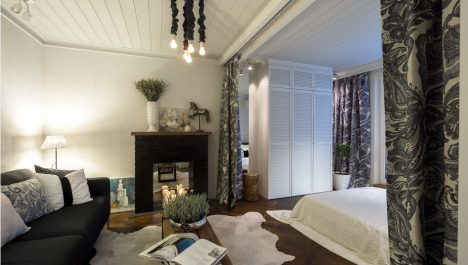 L Shaped Room Divider Curtain