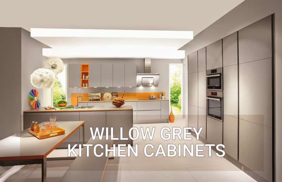 Willow Grey Kitchen Cabinets