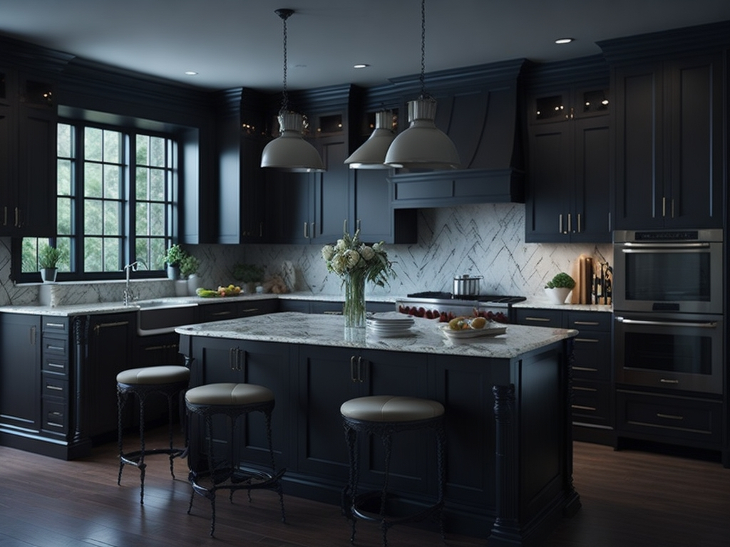 Best Paint Color Schemes for Kitchens with Dark Cabinets | Iconic Linen