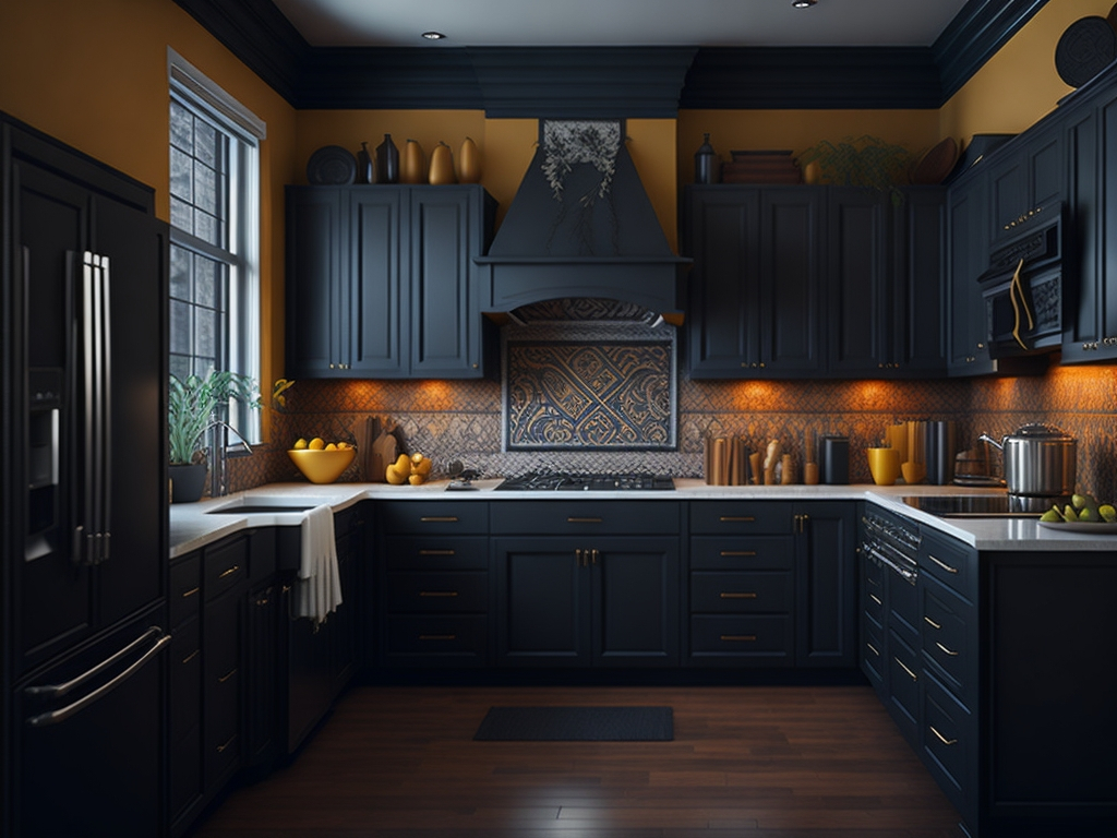 Best Paint Color Schemes for Kitchens with Dark Iconic Linen
