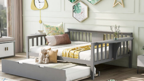 Extra Long Twin Daybed With Trundle