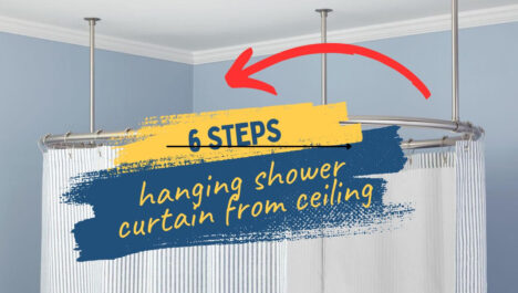 Hanging Shower Curtain From Ceiling