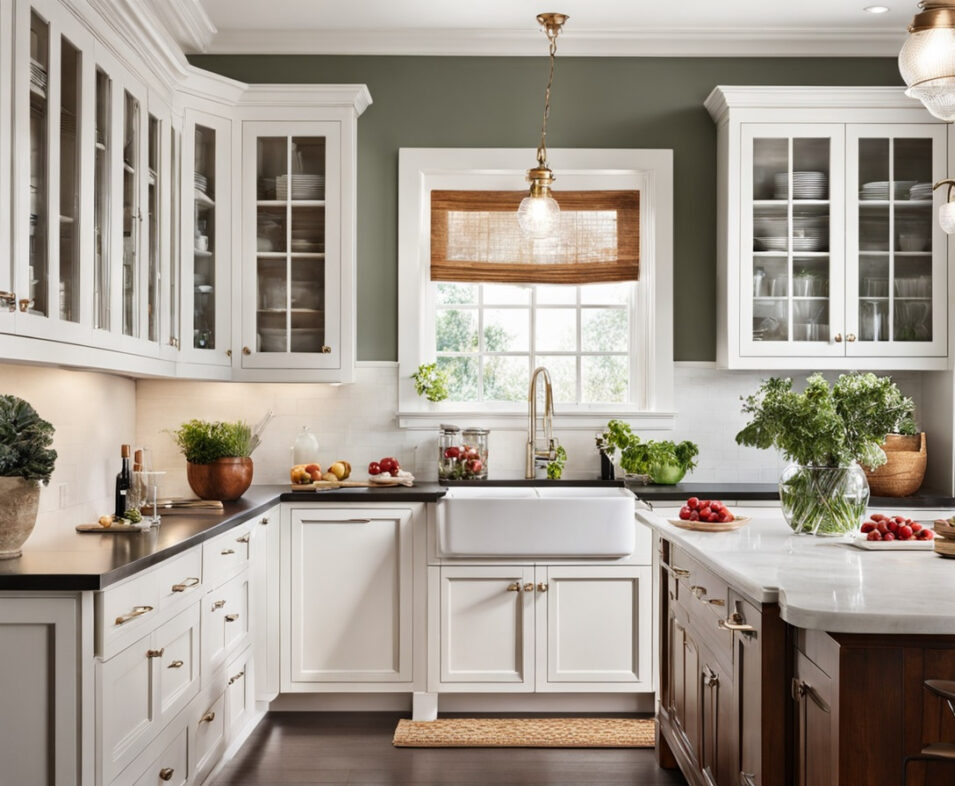 Strategies How To Lighten Up A Kitchen With Cherry Cabinets | Iconic Linen