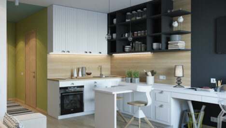 Coffee Bar Ideas For Small Kitchen Counter