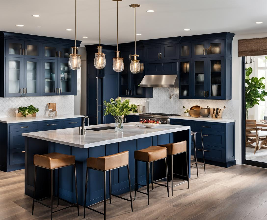 Kitchen Cabinets Countertops And Flooring Combinations