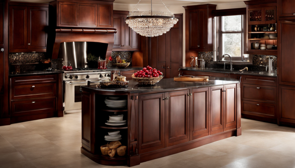 Strategies How To Lighten Up A Kitchen With Cherry Cabinets | Iconic Linen