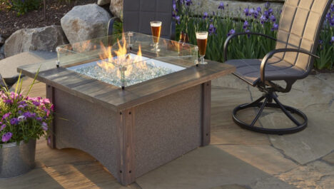 Propane Fire Pit Table With Hidden Tank