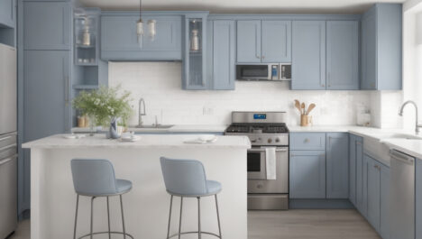 Small L Shaped Kitchen Island With Standard Kitchen Bar Stool Height