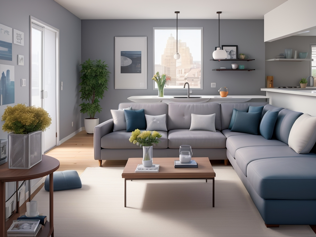 Small Living Room Ideas With Kitchen Design