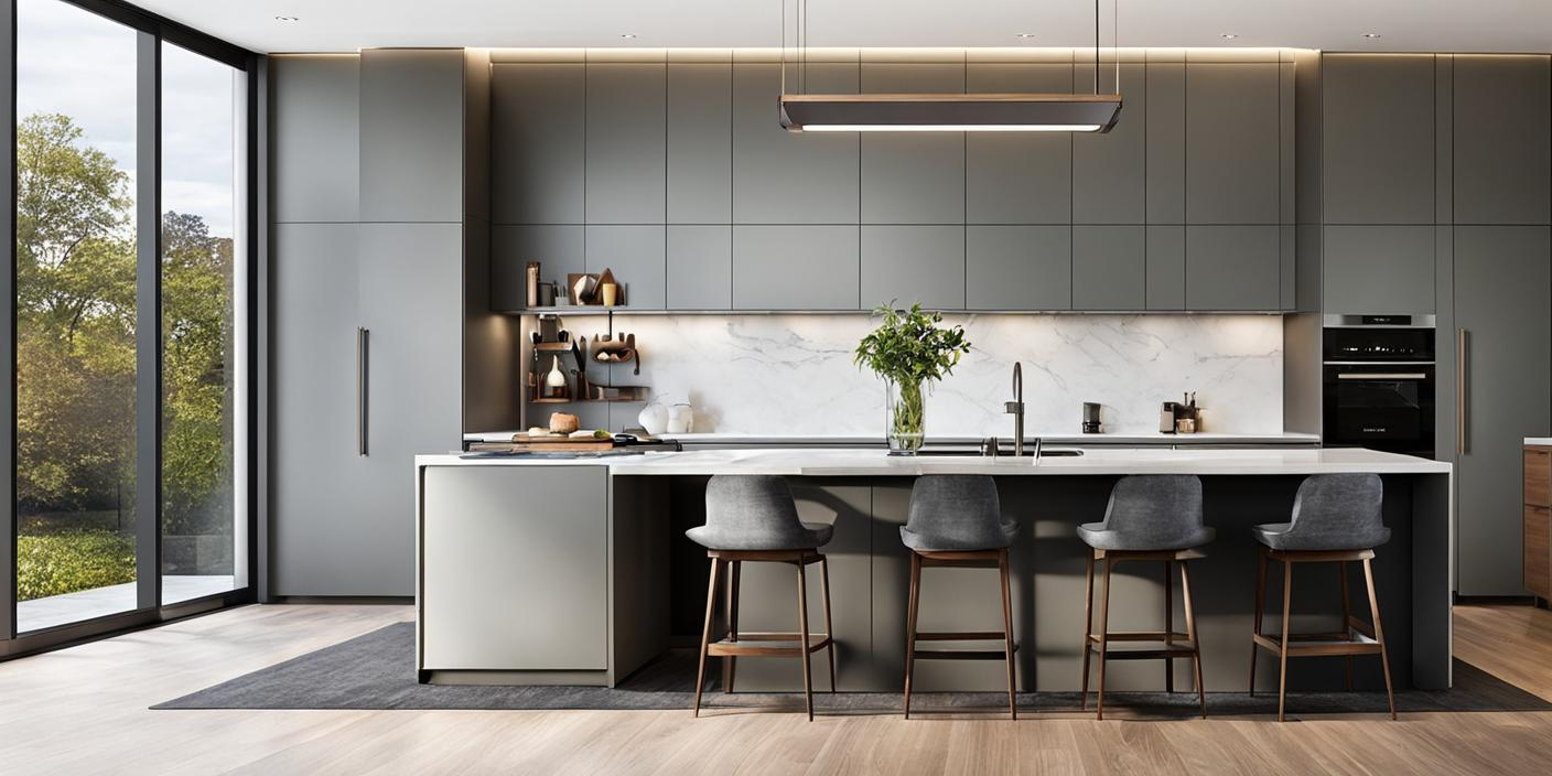 Kitchens with Gray Flooring: Design Ideas and Material Options | Iconic ...