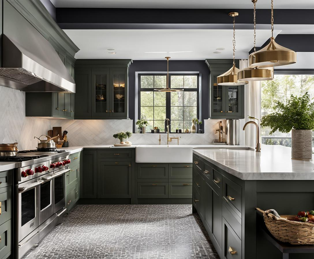 Kitchens with Gray Flooring: Design Ideas and Material Options | Iconic ...