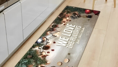 Christmas Cushioned Kitchen Mat