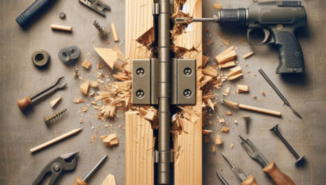 How To Fix Stripped Door Hinge Holes