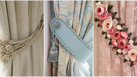 Ideas For Tie Backs For Curtains