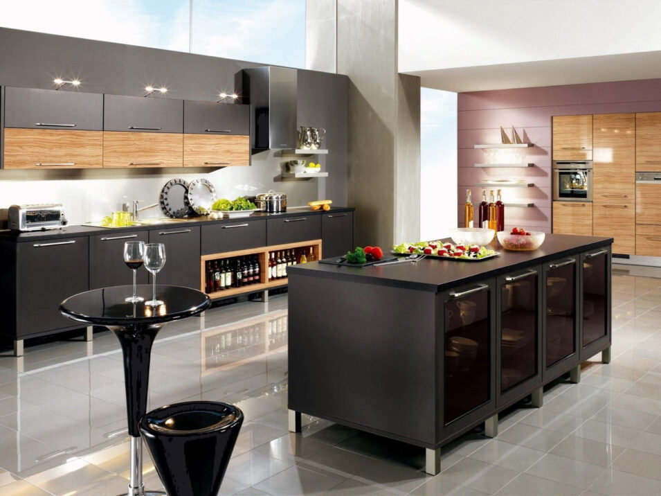 Elevate Your Kitchen Design with Striking Maple Slate Cabinets | Iconic ...